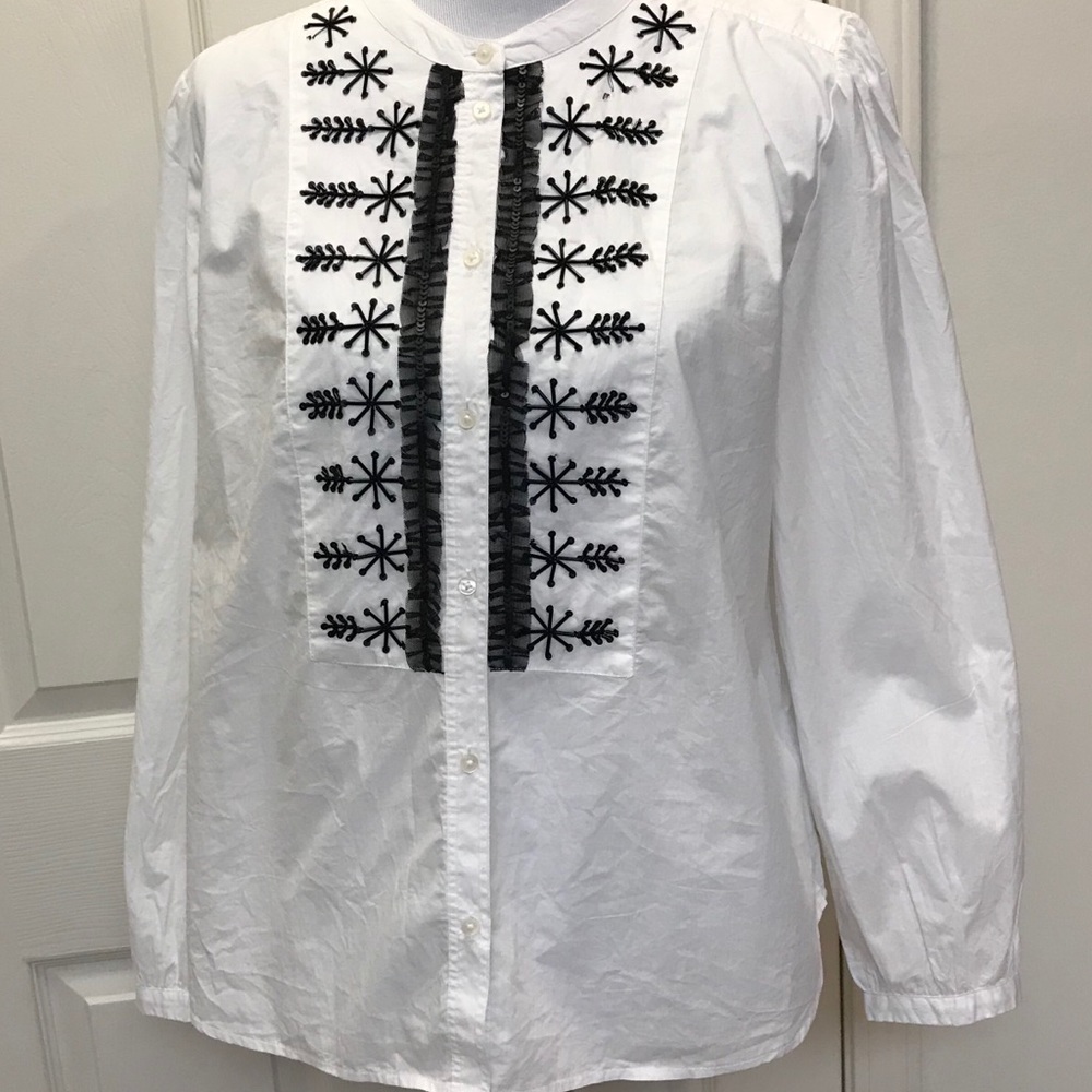 NWOT J Crew Button-up blouse